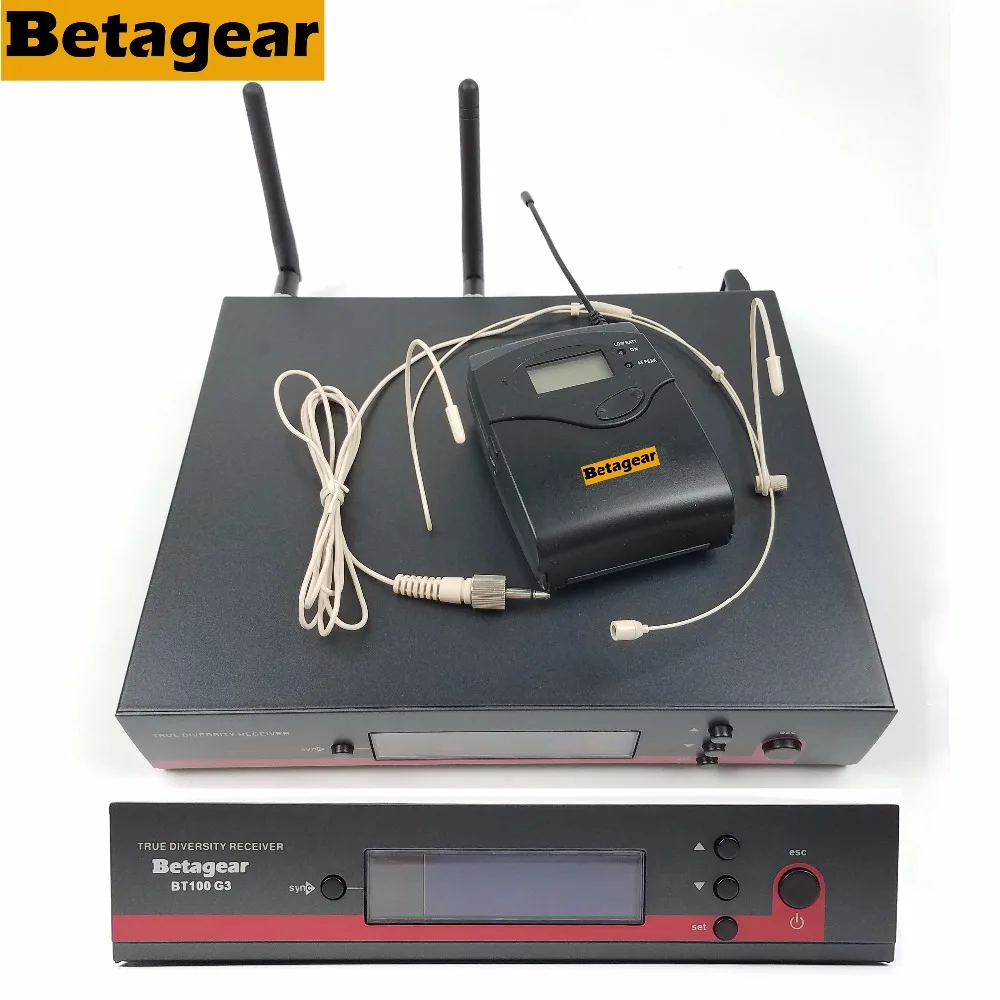 Betagear 135g3 100g3 беспроводной набор с микрофоном, передатчиком для выступлений сценический микрофон ручной микрофон сборный для in ear monitor sytem