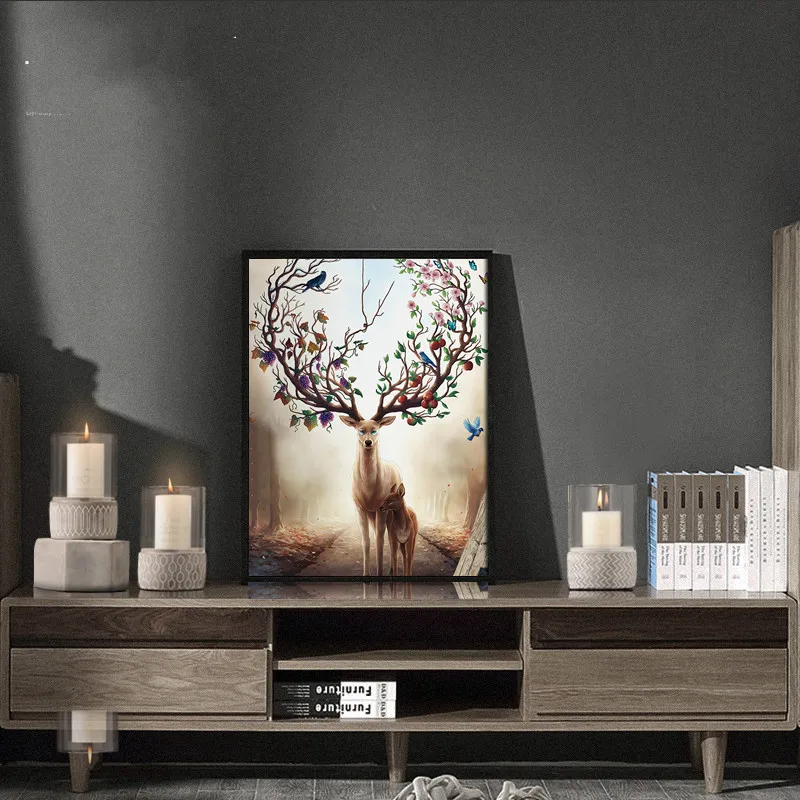 

Cement Candlestick Furnishings Living Room Model Room Coffee Shop Theme Restaurant Furnished With Soft Decorations