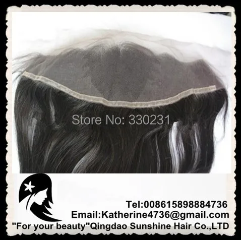 Wholesale 12&quot #1B Straight 100% Virgin Brazilin Hair 13x2 Cheap Lace Frontal |
