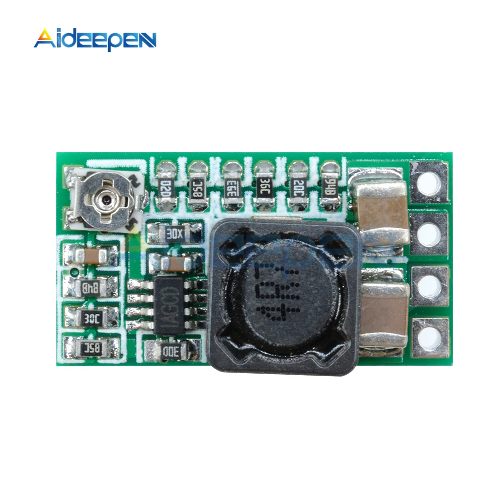 Mini DC 12 24V To 5V 3A понижающий модуль питания преобразователь напряжения регулируемый