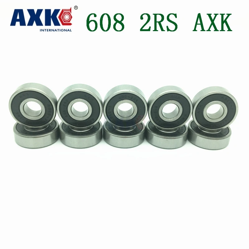 50 шт./лот 608-2rs 608rs 608 2rs R-2280hh 8*22*7 мм Высокое качество Abec-7 Z3v3 миниатюрный шаровой