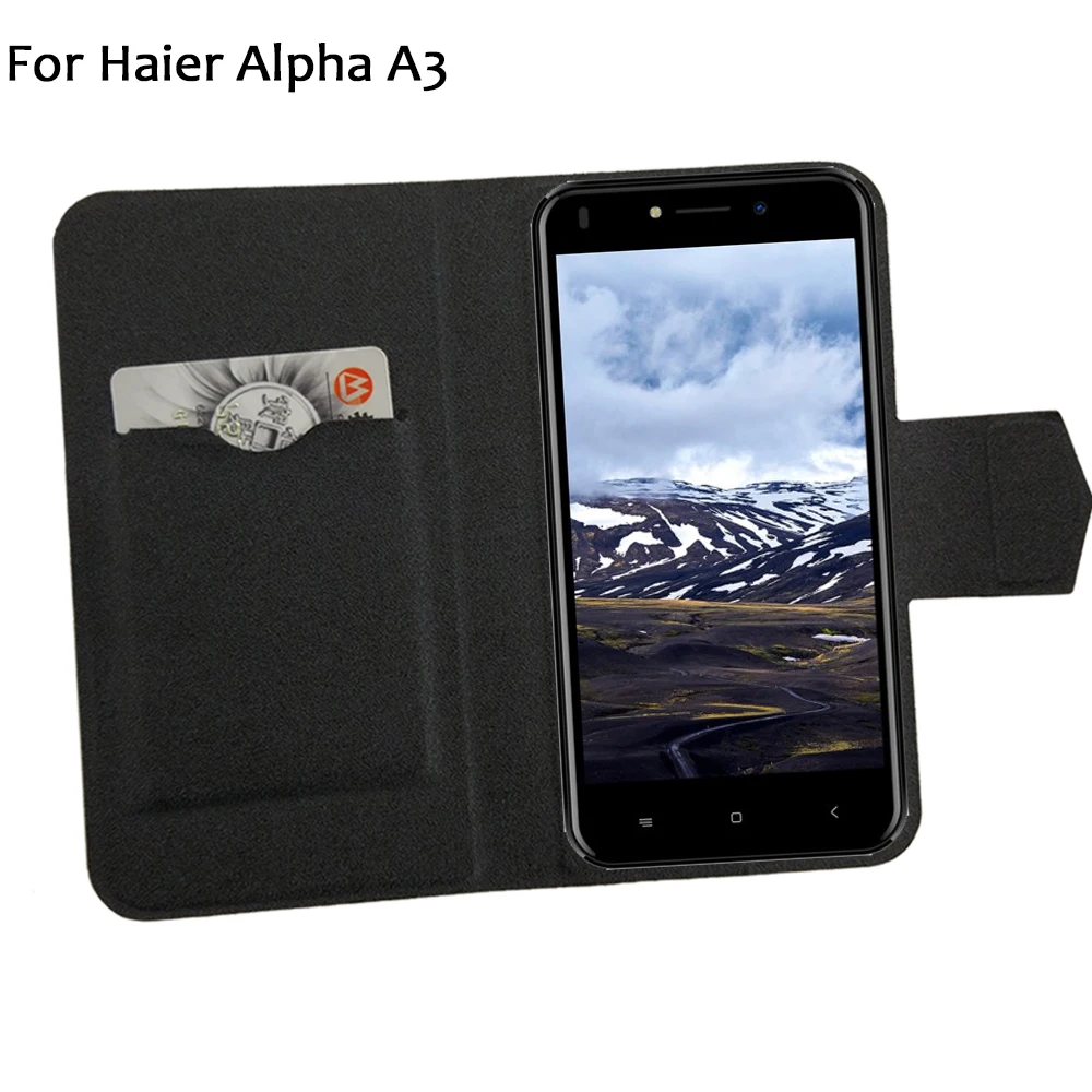 5 цветов лидер продаж! Чехол для телефона Haier Alpha A3 кожаный чехол с откидной