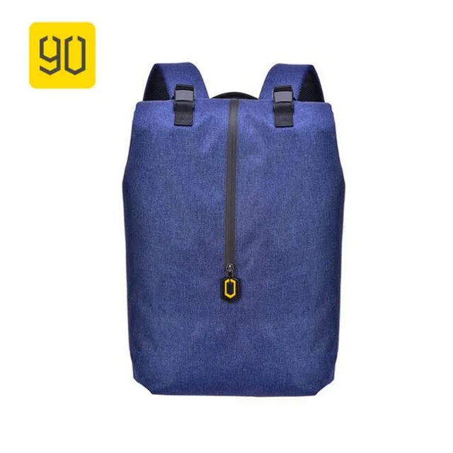 Темно-синий Xiaomi 90FUN Досуг Рюкзак водостойкий рюкзак для мужчин женщин кампус школьный рюкзак сумка через плечо для 1" ноутбука рюкзак - Цвет: Темно-синий