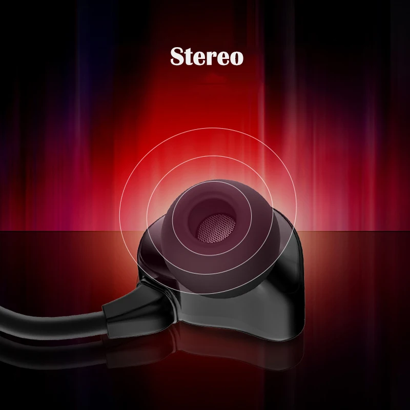 Наушники вкладыши Hi Fi EARDECO с микрофоном спортивные проводные наушники гарнитура