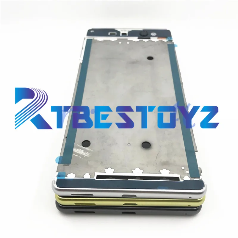 Full Housing Middle Front Frame Bezel For Sony Xperia XA Ultra C6 F3215 F3216 F3212+ Side Rail Stripe with Buttons | Мобильные