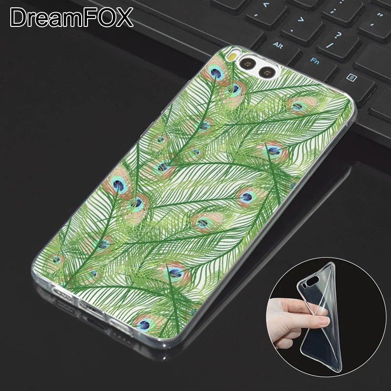 DREAMFOX L580 Fashion Flower Soft TPU Silicone Case Cover For Xiaomi Mi Note 2 3 4 5 6 8 SE M5 4C 4S 5C 5S 5X 6X A1 Plus |