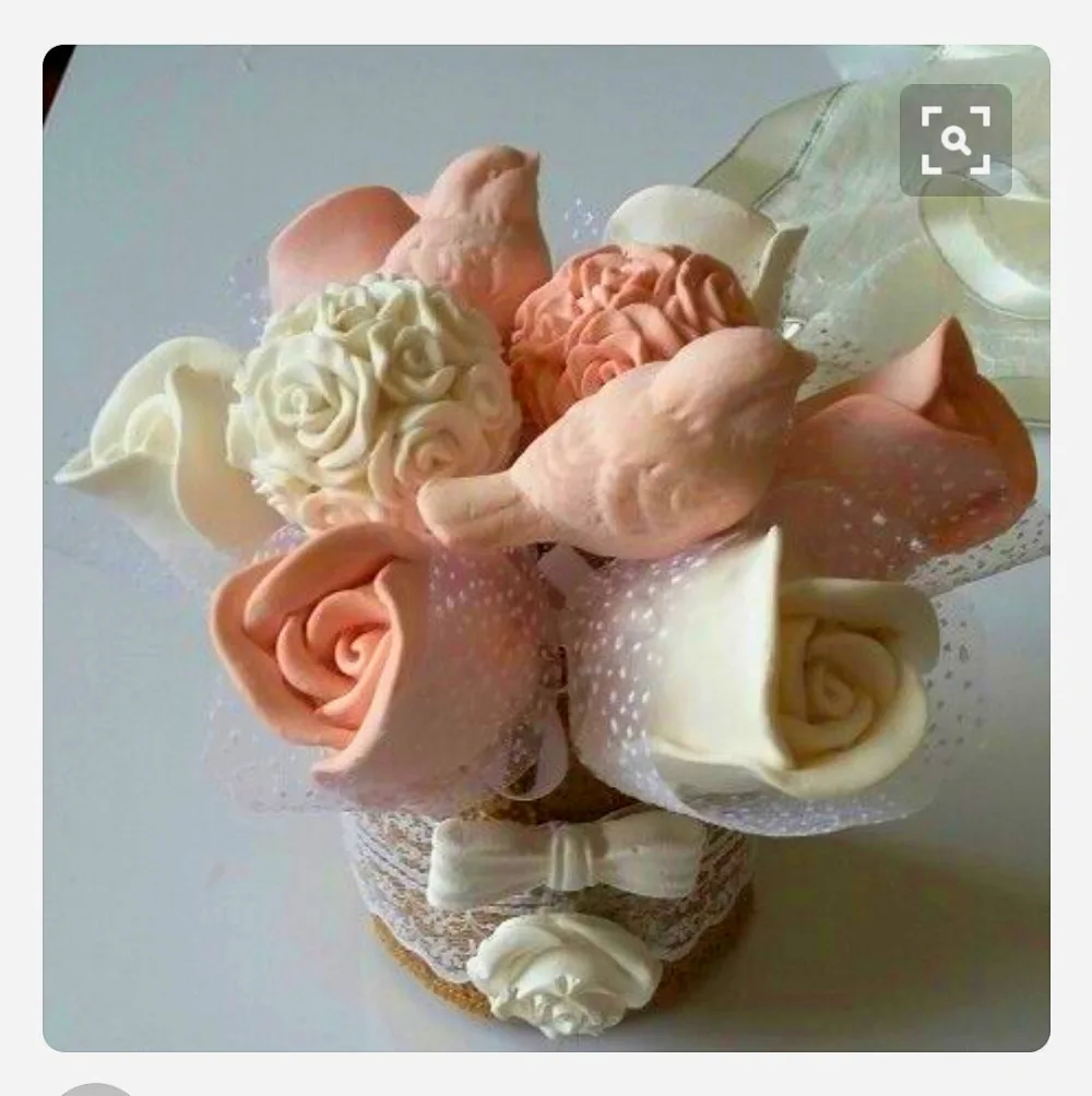 PRZY 3D Bird Silicone sparrow Handmade Soap mold DIY mould cake baking decorating fandant cake tools aroma stone molds