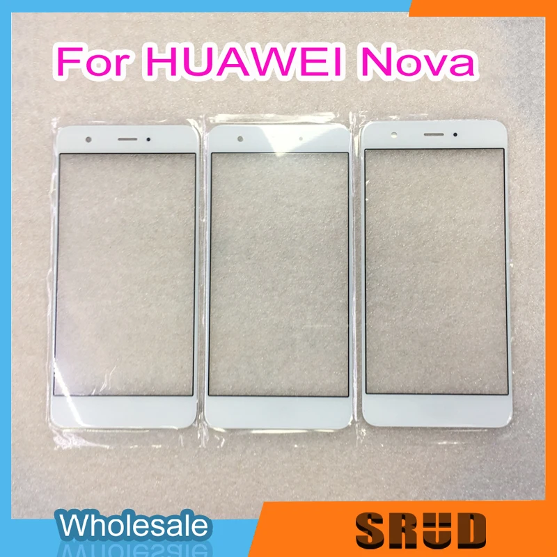 

New Front Glass Outer Lens For Huawei Nova CAZ-AL10 CAN-L01 L11 L02 L12 L03 L13 Touch Screen Glass Repaire