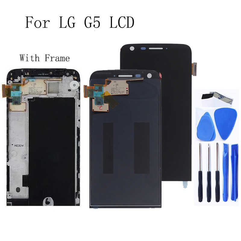 5 3 &quotоригинал для LG G5 H850 H840 H860 F700 ЖК дисплей сенсорный экран Wiht рамка смартфона