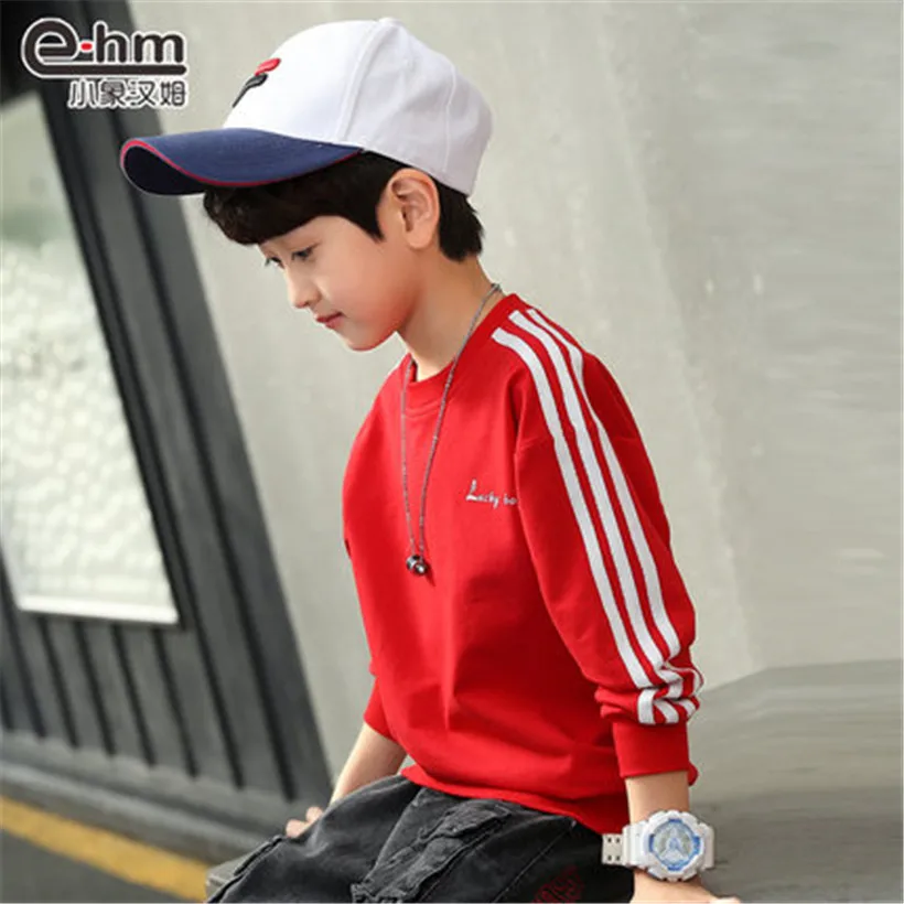 Spring Baby Boys T Shirt Cotton Kids Tops Tees For Children Outwear Clothes 4-13 Year T-shirt | Мать и ребенок