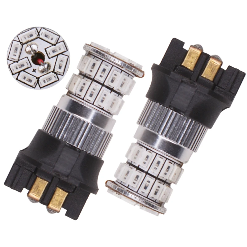2PCS PWY24W/PW24W LED BULBS Clearance/DRL Turn Signal/Daytime running Light yellow white For VW MK7 Golf CC BMW 1 3 Series Audi |