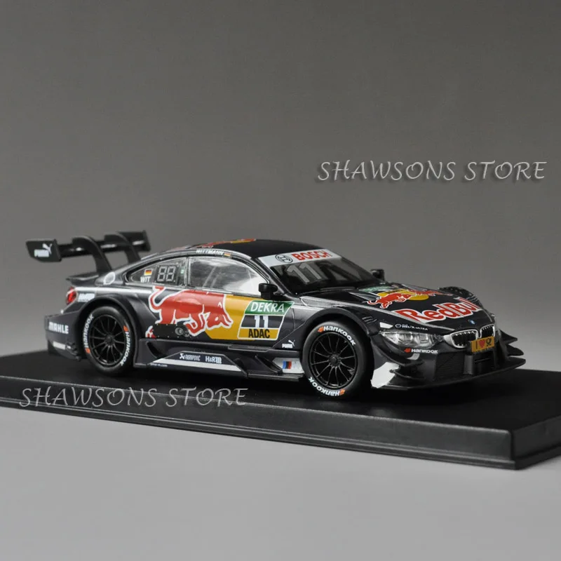 Литая модель автомобиля игрушки 1:43 M4 DTM картина гоночной команды реплики