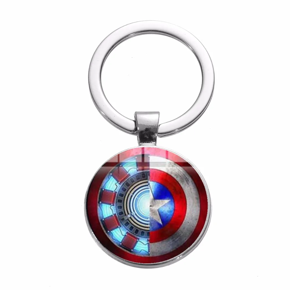 SONGDA Железный человек Tony Stark брелок Marvel The Avengers 4 Endgame Quantum Realm Series для ключей