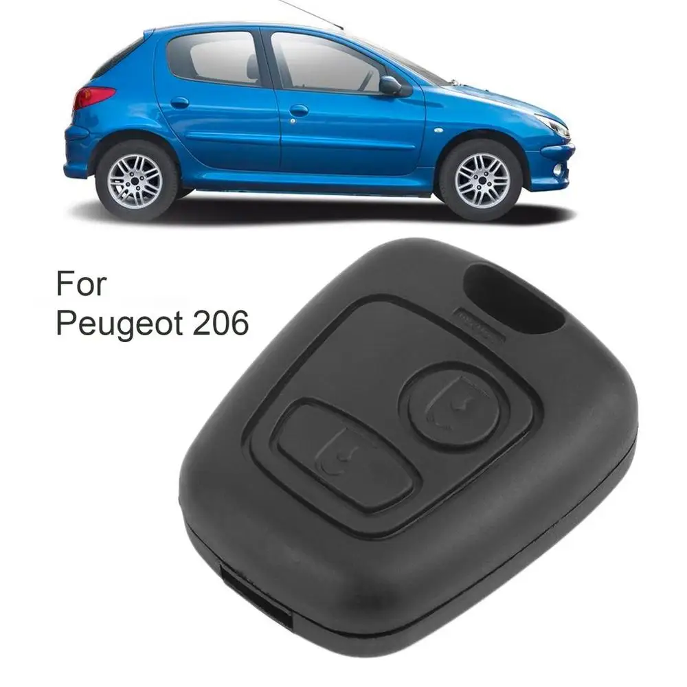 &quotUncut Blade Car casa сменный Футляр для ключей чехол защита piergeot106 107 206 207 407 806 Funda Botones