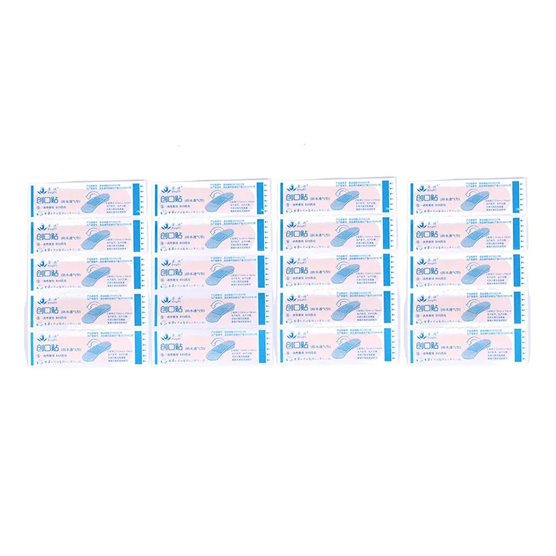 20 шт стерильные гемостаза наклейки Медицинская полиэтиленовая лента для того