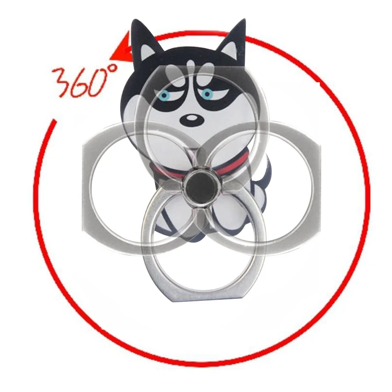 Держатель подставка в виде бульдога Хаски животного щенка|Подставки и держатели|