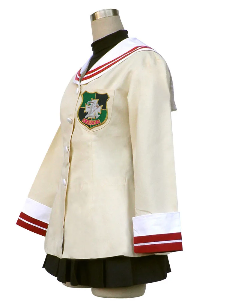 Костюм для косплея Clannad Fuko Ibuki школьная форма полный комплект старшей школы |