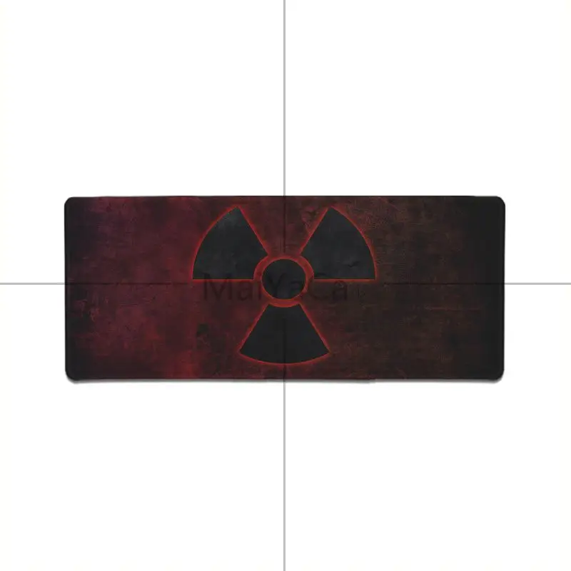 Lock Edge 40X90cm MaiYaCa мальчик подарок коврик Сталкер геймер маска логотип прочный резиновый компьютерные Коврики супер большая игра геймер игровой коврик для мыши Клавиатура коврик - Цвет: Lock Edge 40X90cm