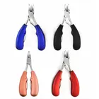 1 шт., двойные Пружинные ножницы для ногтей, острые изогнутые ножницы для удаления паронихии, омертвевшая кожа, кусачки для ногтей