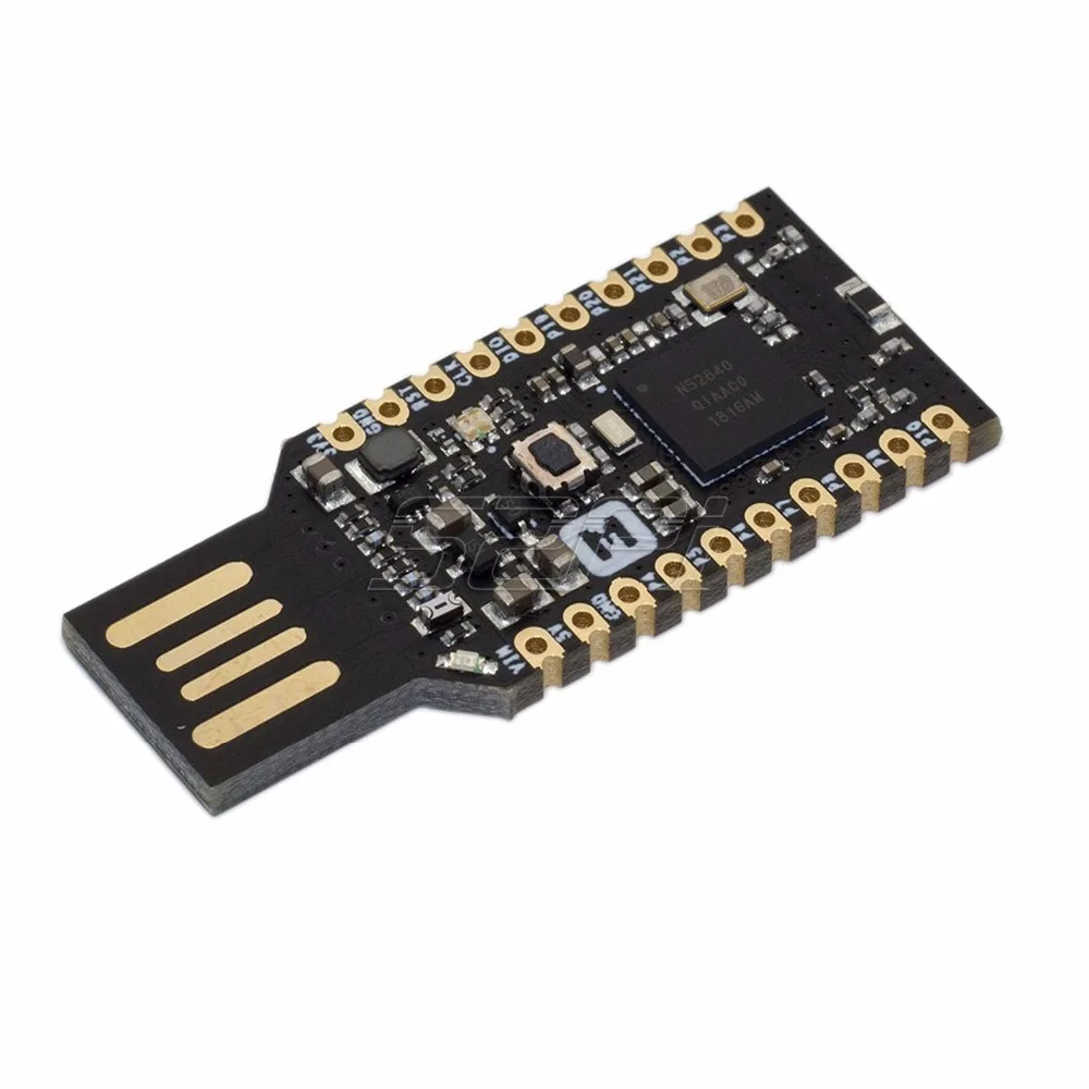 52Pi New! nRF52840 Micro Dev Kit USB Dongle с чехлом на выбор|Аксессуары для демонстрационных
