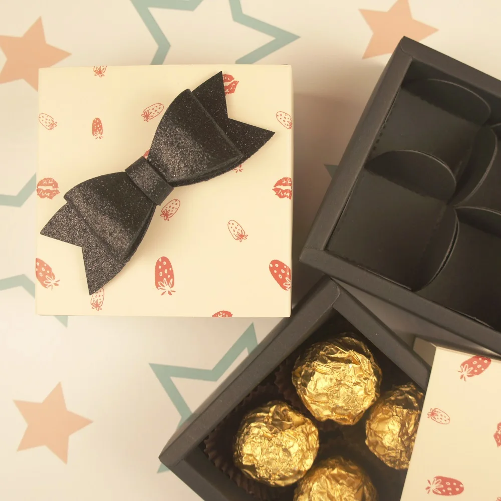 10 шт./набор бумажные коробки для шоколада 8 9x8 9x3 5 см|gift packing|gift giftsgift party |