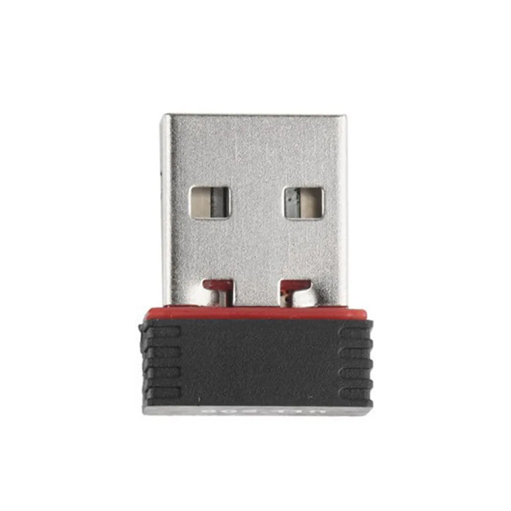 Приемник сетевой карты для ПК LAN Dongle Беспроводной мини USB Wifi адаптер 150 Мбит/с