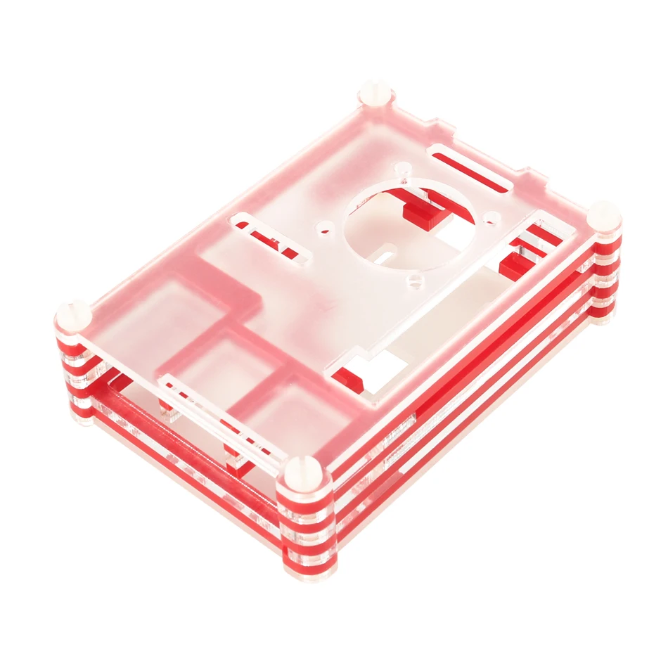 Оптовая продажа чехол для Raspberry Pi 3B + 9 слоев зеленый черный синий красный