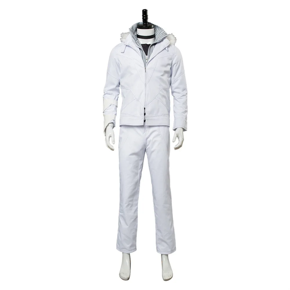 A Certain Magical Index Cosplay Accelerator Costume Scientific Railgun Men White Uniform Outfit | Тематическая одежда и
