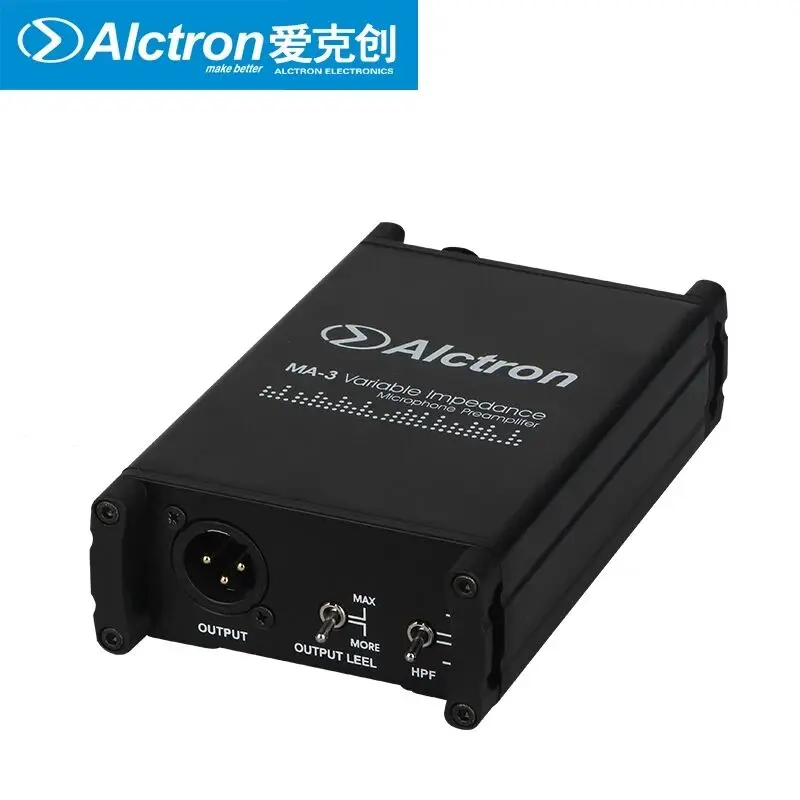 Alctron MA 3 пассивный алюминиевый динамический микрофон усилитель микрофона