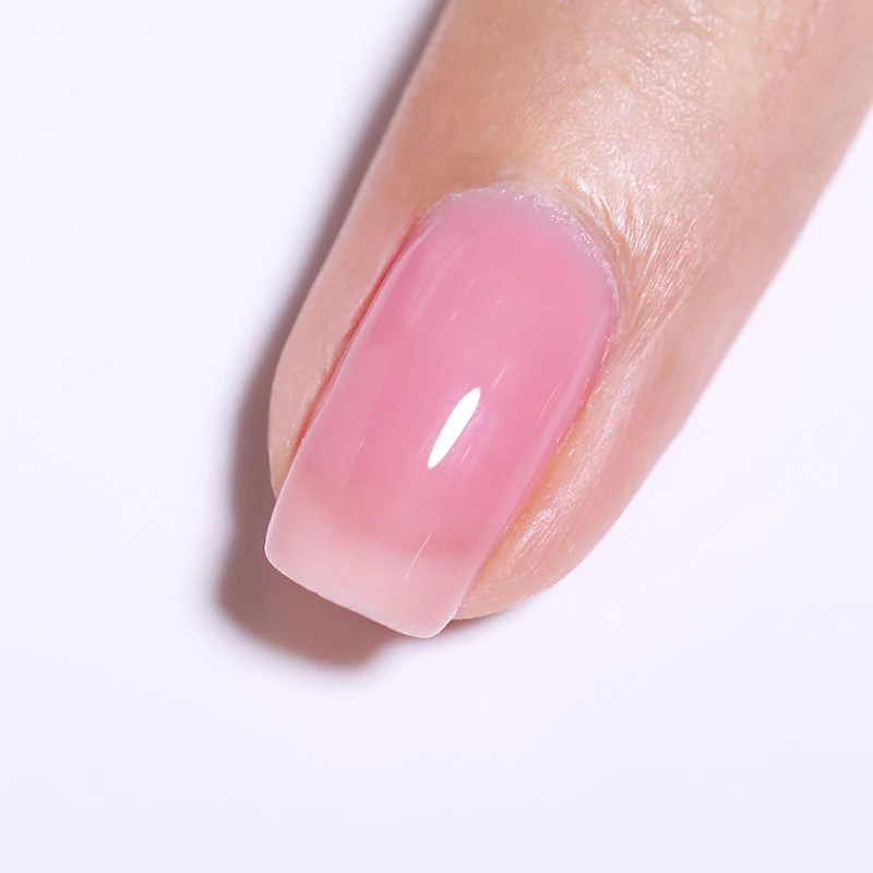 Гель-лак серии BORN PRETTY Jelly 6 мл, гель для ногтей розового и серого цвета, полупрозрачный, впитывающий УФ светодиодный Гель-лак для ногтей
