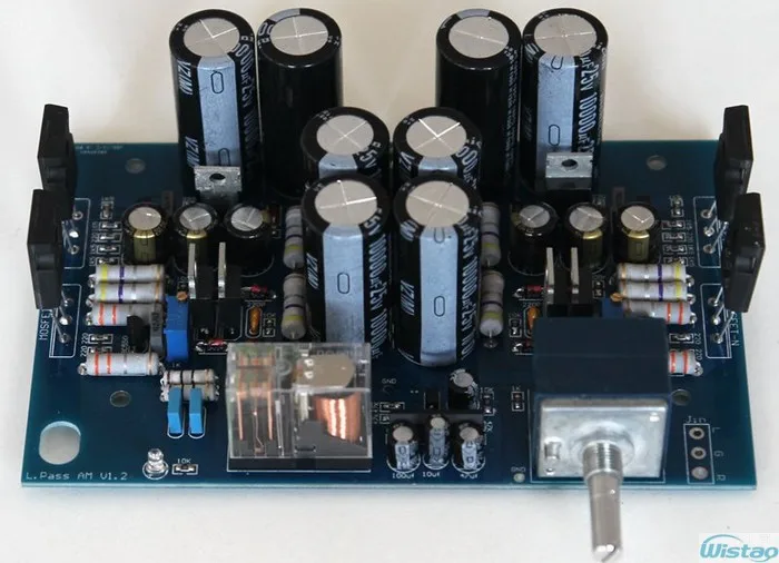 Iwistao HIFI усилитель мощности 2x16 Вт класс A FET Одноконтурный PassAm весь алюминиевый корпус рабочего стола высокого качества