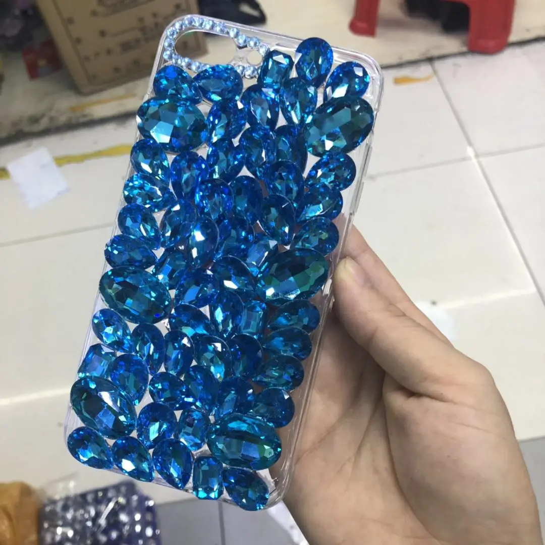 Чехол XINGDUO 5C со стразами для iphone X XS XR MAX Модный Роскошный прозрачный чехол 5 6 6s 7 8 Plus