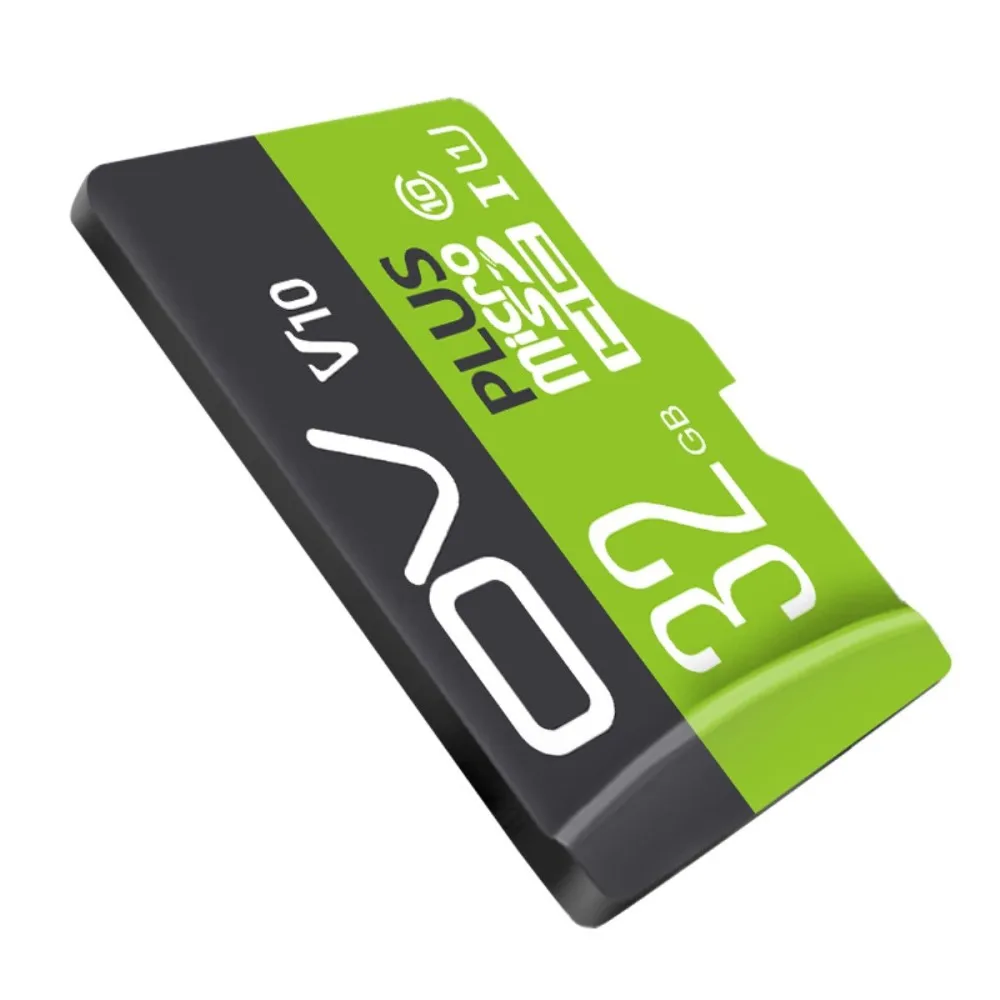 Карта памяти TF (MicroSD) карта 32 Гб высокоскоростная версия U1 C10 PLUS скорость чтения