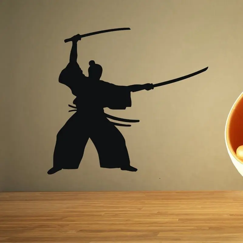 Kendo наклейка самурайская японский ниндзя плакат виниловые художественные
