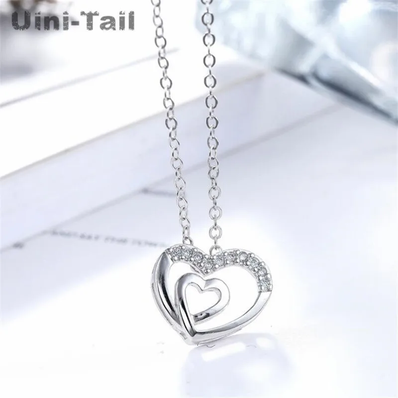 Uini Tail/новое оригинальное ожерелье из стерлингового серебра 925 пробы с микро