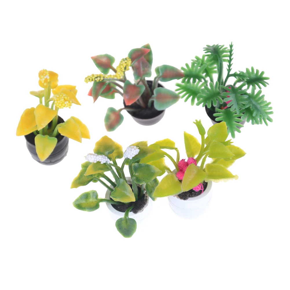 Масштаб 1:12 Миниатюрный Кукольный дом сказочное садовое украшение Горшечное