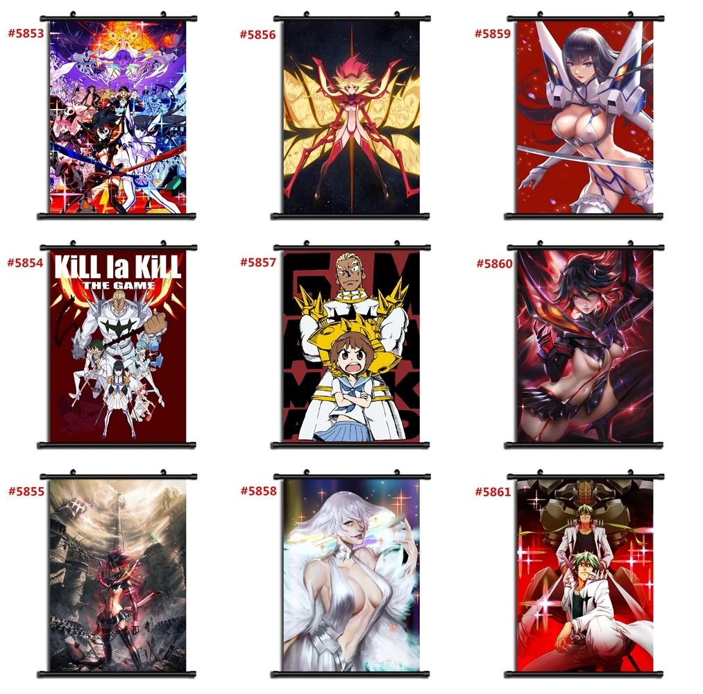 KILL la Аниме Манга настенный плакат свиток|Рисование и каллиграфия| |