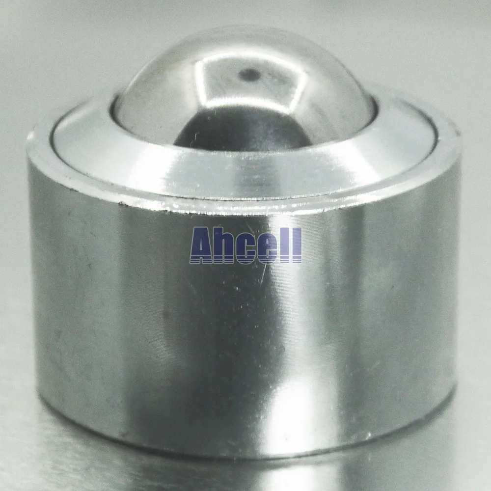 

2pcs Ahcell 45mm chrome bearing steel ball caster roller KSM-45 450kg heavy duty Convex out wheel universal ball transfer unit