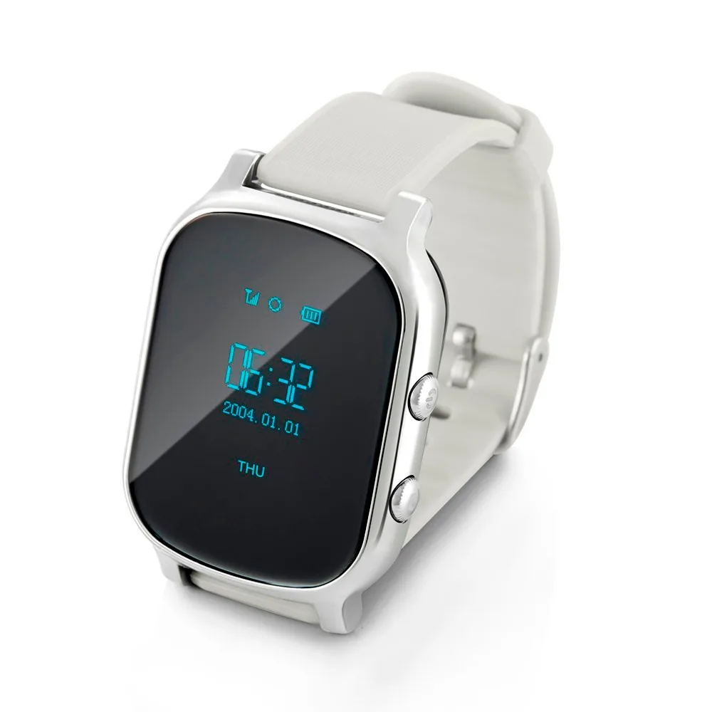 OLED экран T58 смарт gps wifi трекер локатор анти-потеря часы для детей старшего ребенка студента умные часы с SOS дистанционным монитором