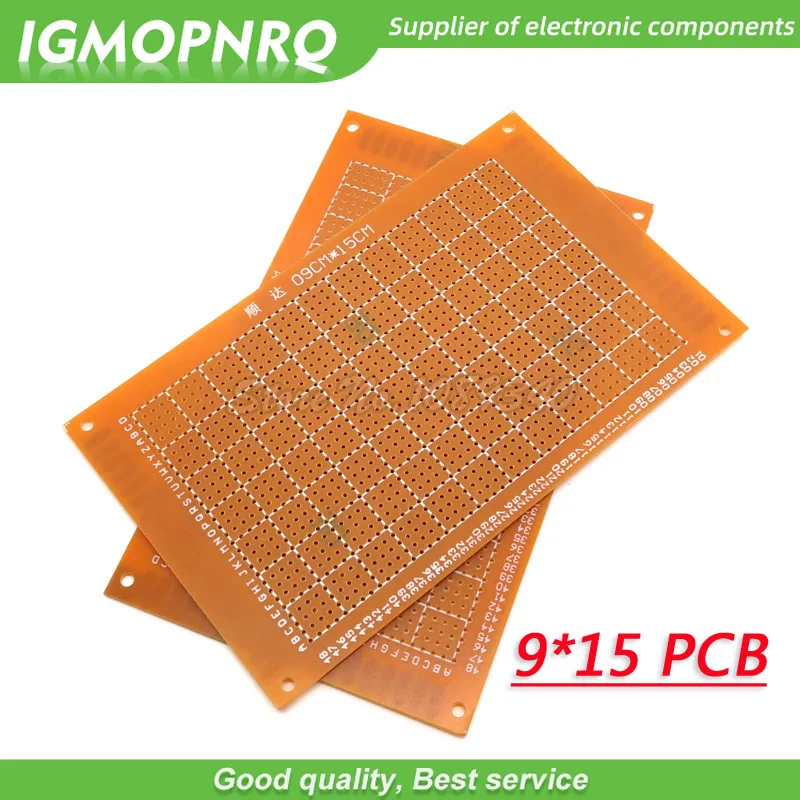 2 шт. 9x15 см 9*15 9 * 15 DIY Прототипная бумага PCB Универсальный Эксперимент матричная