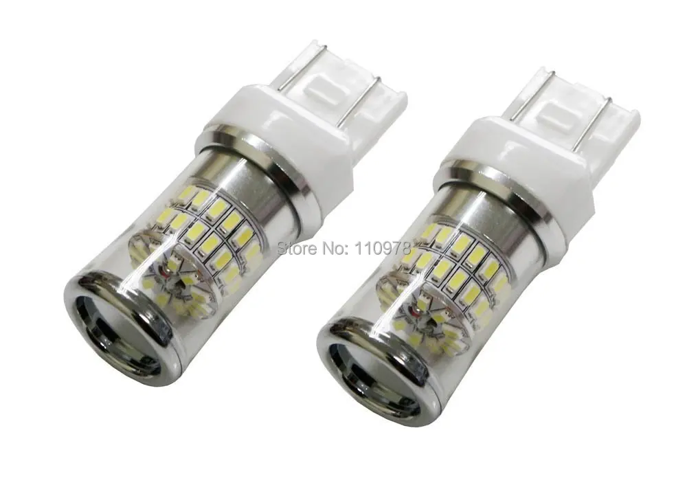2 шт. Новейшие Белые 48 SMD 3014 отражатель 7440 T20 светодиодный ные лампы для Volkswagen B7 Passat