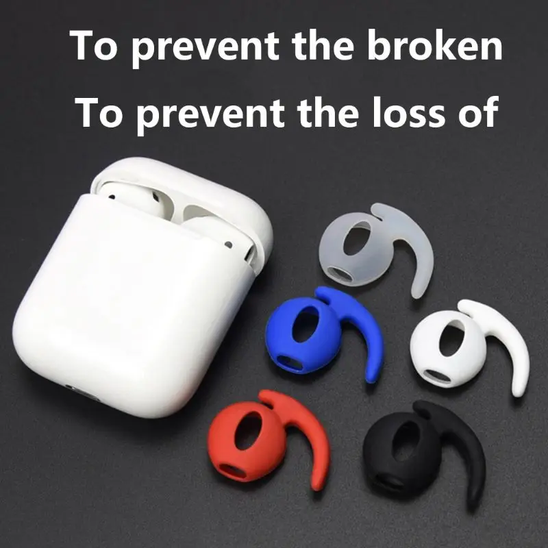 1 пара Мягкие силиконовые насадки для наушников Apple Airpods|Аксессуары наушников| |
