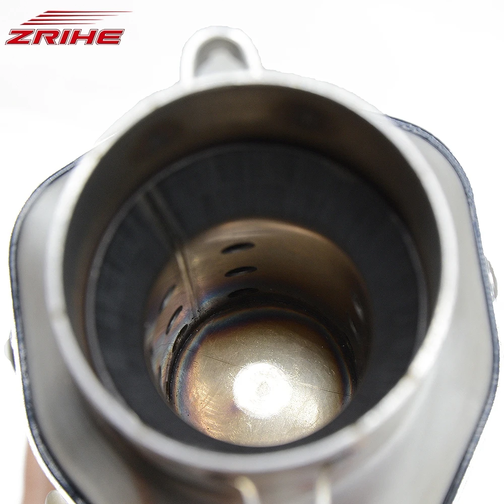 50 мм для Yamaha YZF R1 R3 R6 R15 R25 R125 R1M 2015 2014 2013 2012 мотоцикл Запчасти глушитель выхлопной