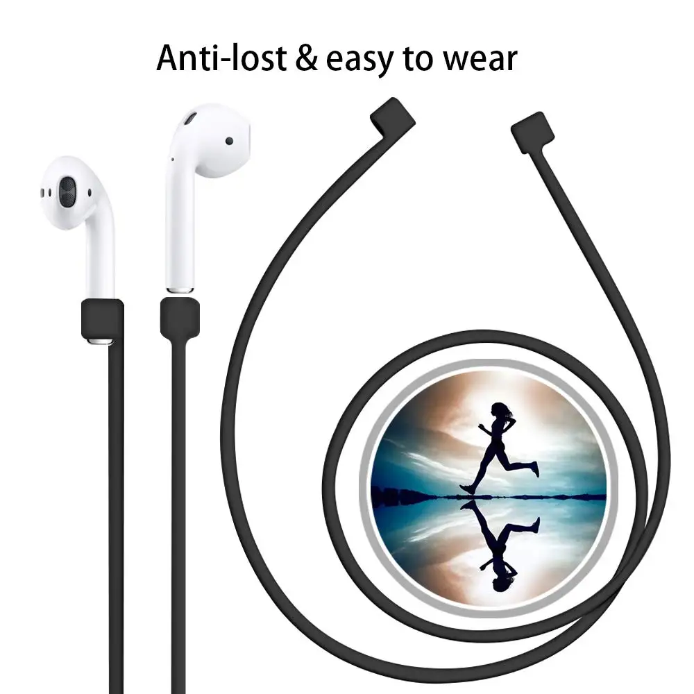 5 в 1 силиконовый защитный чехол для Airpods/Airpods ремешок/Airpods ушные