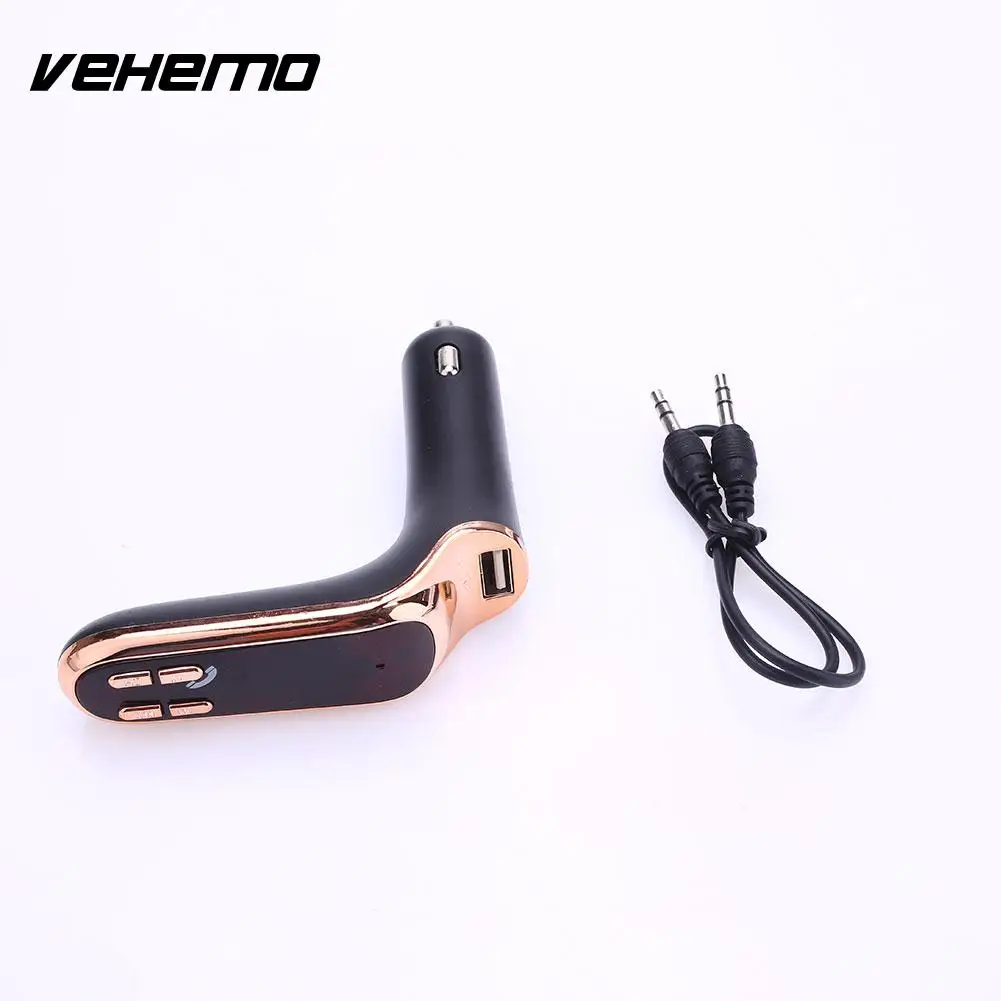 Vehemo ЖК дисплей 12 В fm передатчик DSP эха Смарт Премиум качества Bluetooth|FM-трансмиттеры|
