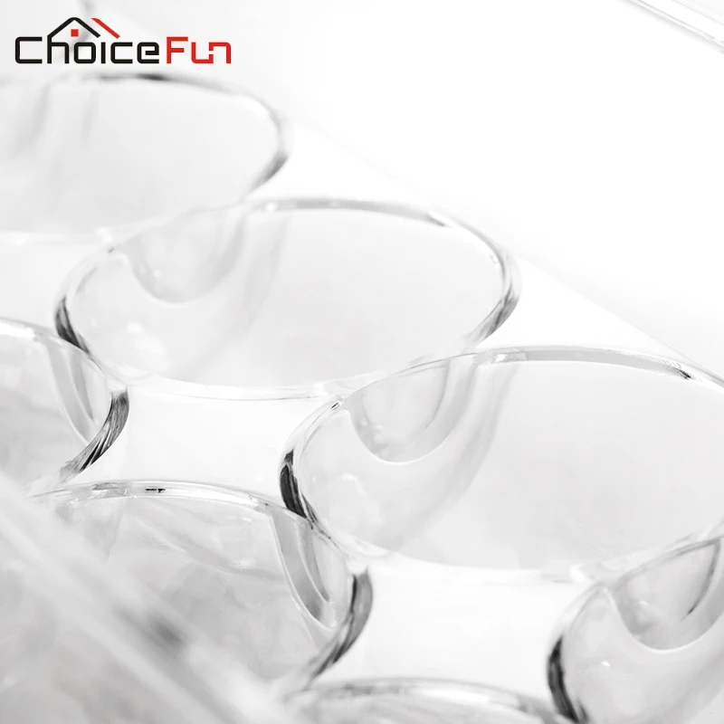 CHOICEFUN 14 сетка Прозрачный Акриловый Холодильник держатель для хранения яиц