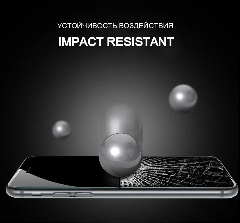 2 шт. защитная пленка для экрана iPhone 7 стекло 5 5S 5E 6 6S 8 Plus X XS Max закаленное