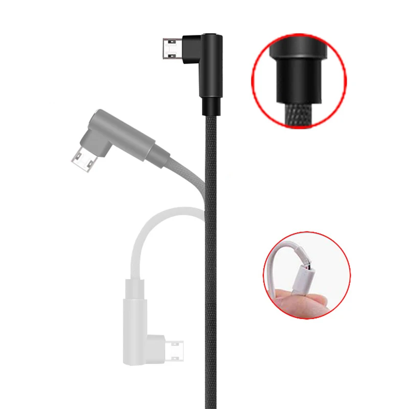 Провод для быстрой зарядки для iPhone, провод для телефона, кабель USB с гибкой вилкой, быстрое зарядное устройство для type-C Andriod Micro USB