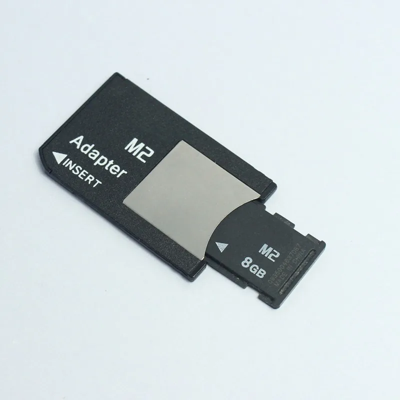 Карта памяти M2 8 ГБ 4 2 1 512 МБ 256 Мб 128 64 карта Micro с адаптером MS PRO DUO|Карты памяти| |