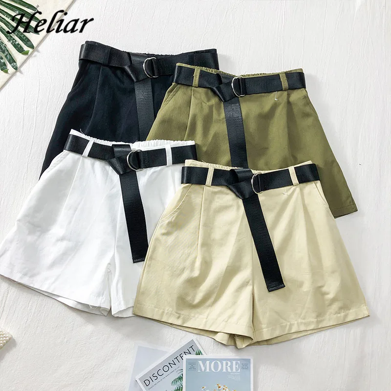 Шорты женские летние с поясом на весну/лето 2019|Женские шорты| |